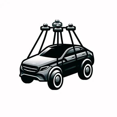 Kattoauto.fi-logo ympyrässä